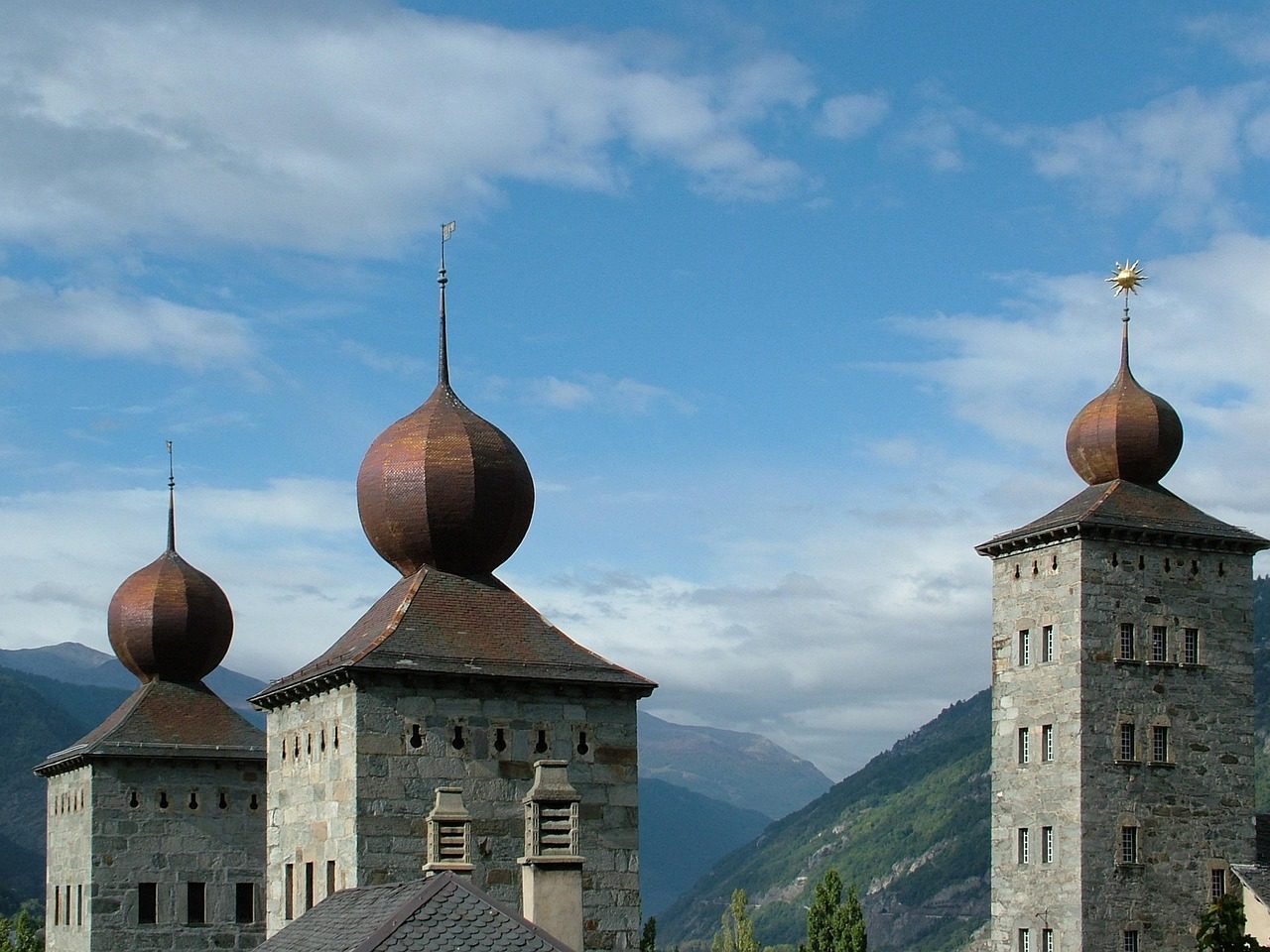 brig, stockalper castle, switzerland, valais, brig, brig, brig, brig, brig